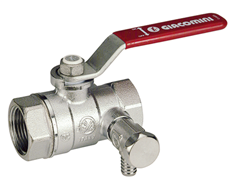 Krom Kaplı Küresel Vana