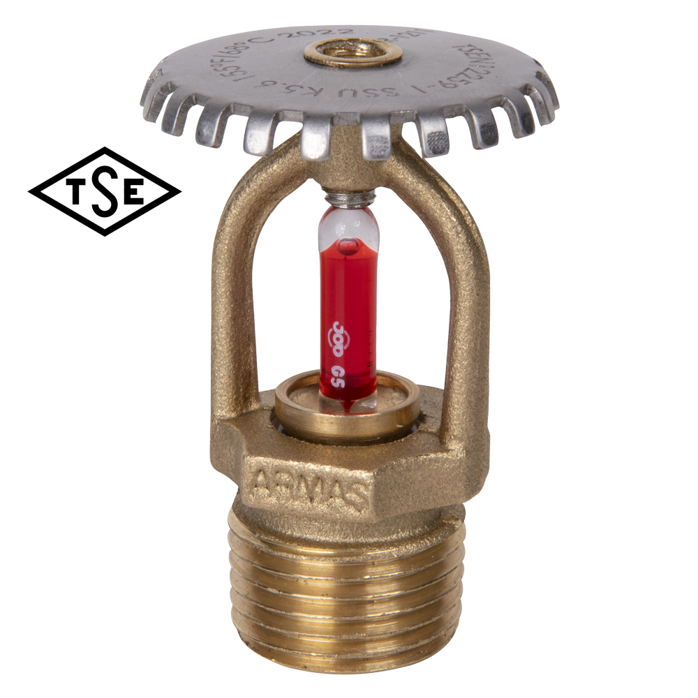Upright (Yukar Tip) Sprinkler - Hızlı Tepkimeli