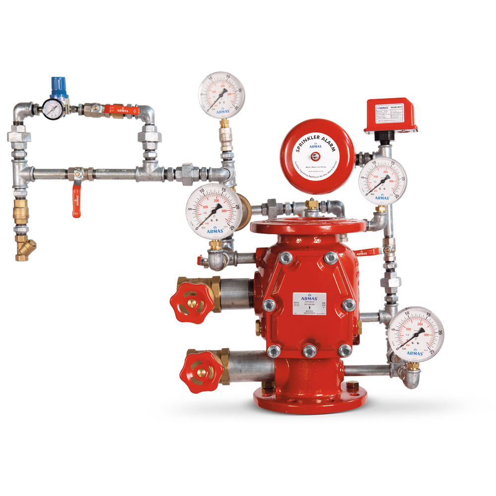 DCV Serisi  Kuru Alarm Vanası