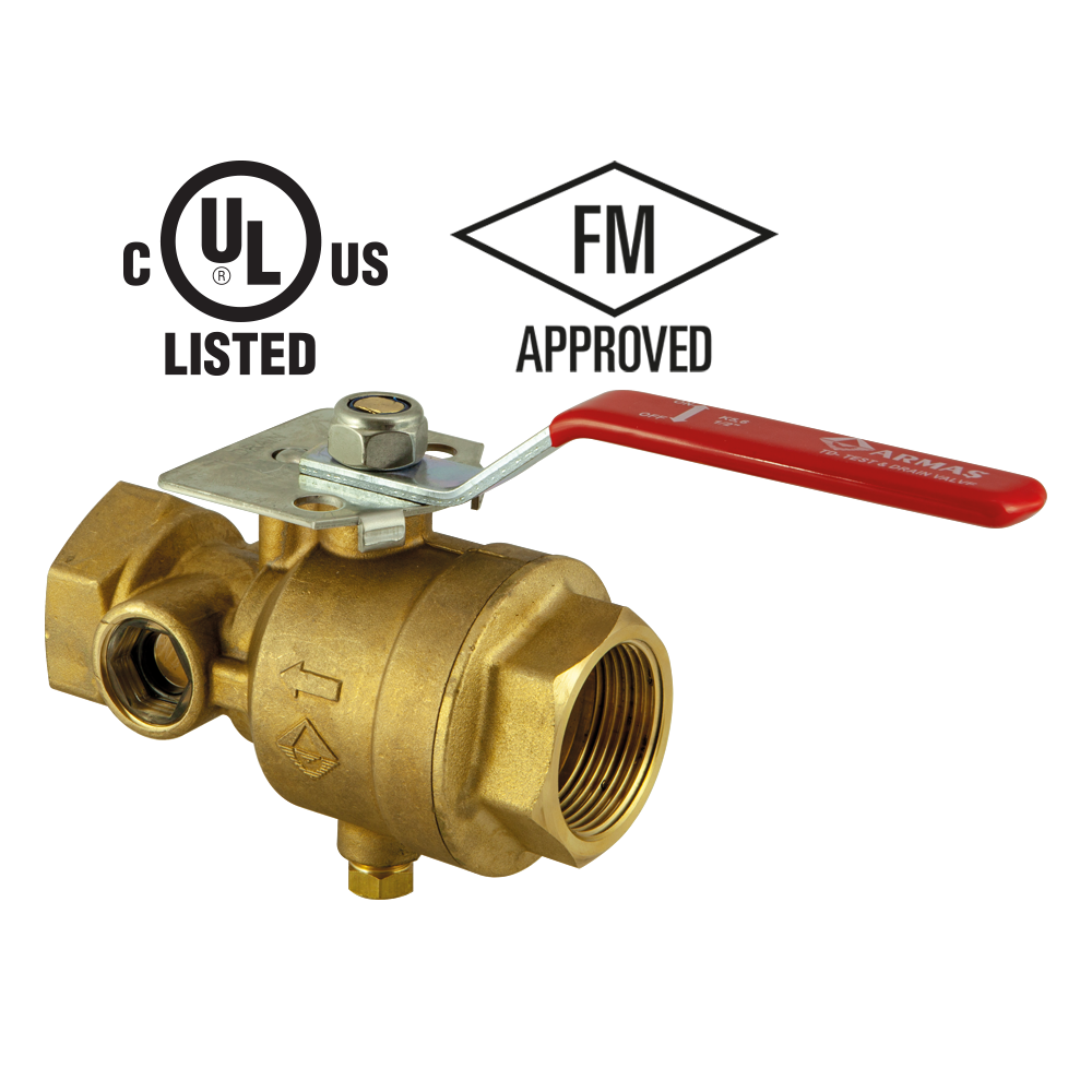 TD Test&Drenaj Vanası-UL/FM Onaylı