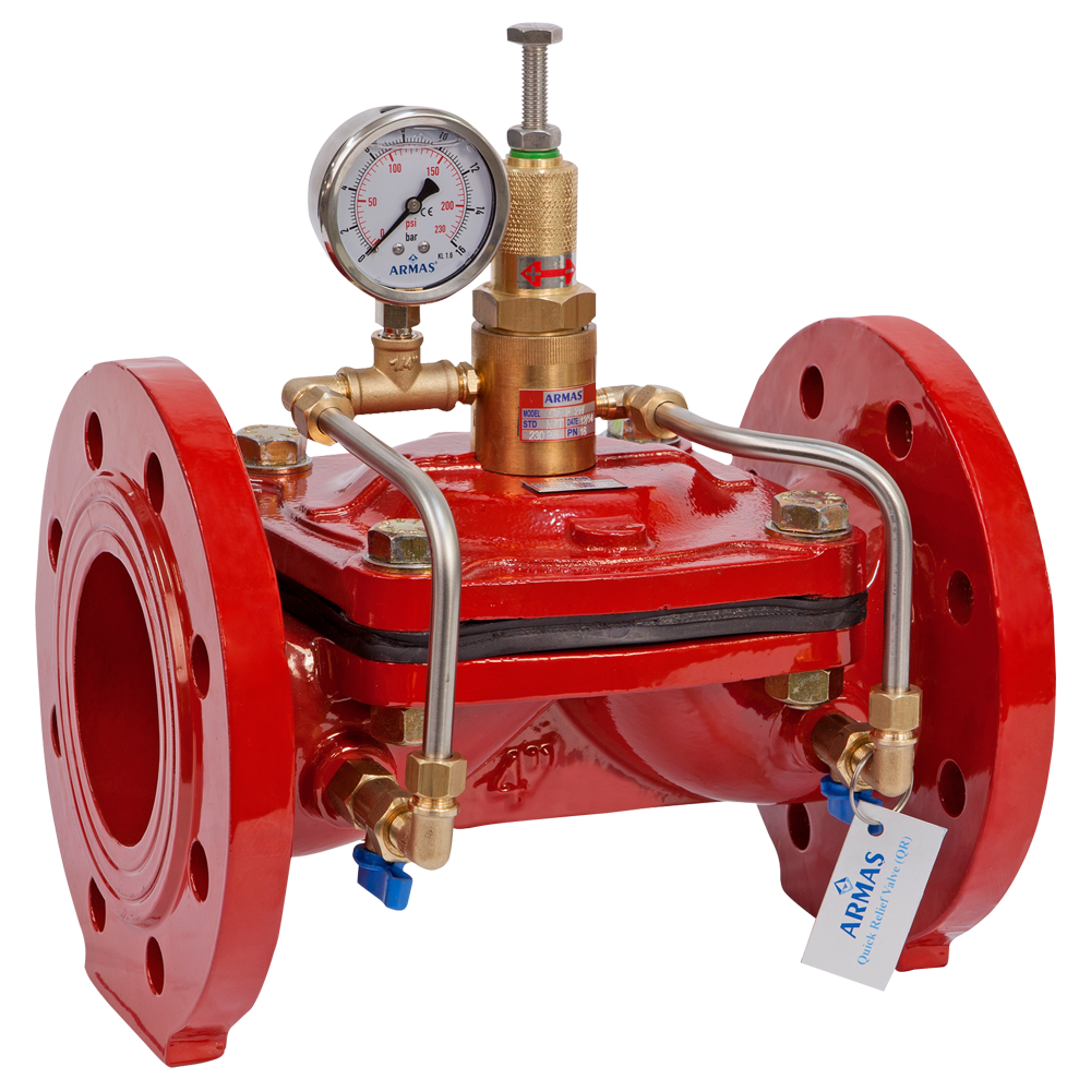 600 Serisi  QR Hızlı Basınç Tahliye Kontrol Vanası